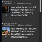 Kevin and Holly are Tools, This Will Teach Them To Be More Careful With Autotweeting